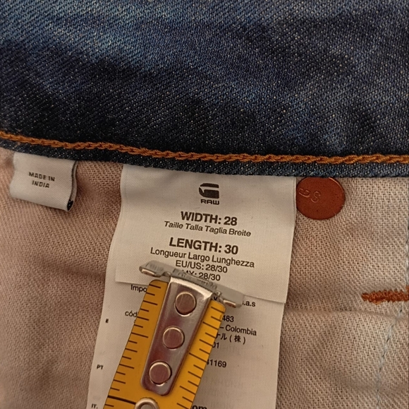 RAW G Star Restored Denim, Jeans For Men 28 X 30 - Picture 2 of 8